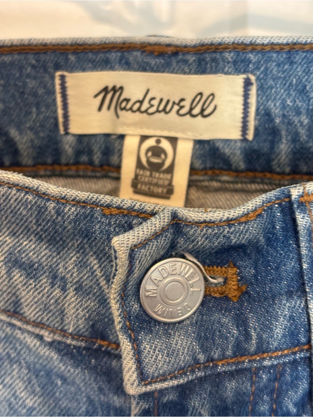 Madewell The Perfect Vintage Wide-Leg Jean 28 NR475 - Picture 9 of 9